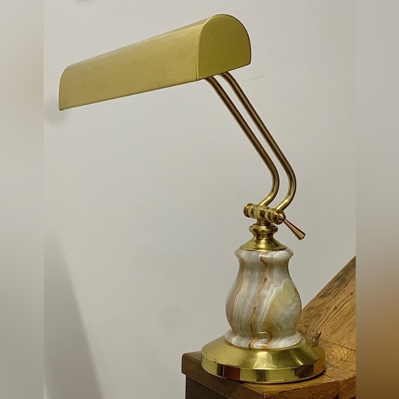 Mid Century Vtg House of Troy Solid Articulating Banker’s Piano Desk Lamp - Picture 4 of 16